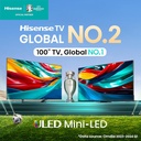 Hisense 75-inch U8K Series Mini-LED UHD Smart TV | 75U8K