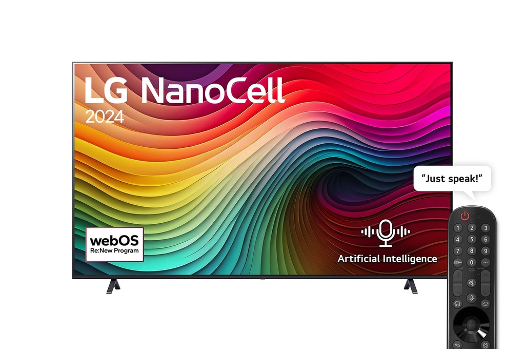LG 86-Inch 86NANO80T6A Nanocell UHD Smart TV