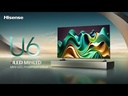 Hisense 75-inch U6N-Pro ULED Smart LED TV | 75U6NPRO