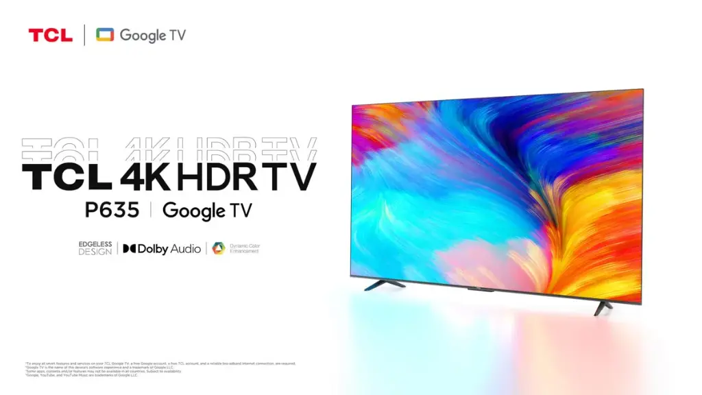 TCL 75 inch P635 Series UHD Google Smart TV | 75P755
