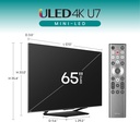 Hisense 65-inch True 4K UHD LED Matrix Frameless Android Based Smart TV | 65A7200F