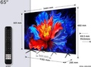 TCL 98-inch C655 Series QLED Pro UHD Google Smart TV | 98C655