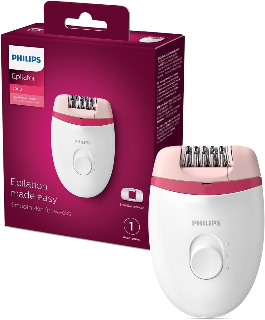 Philips Satinelle Essential Epilator with Opti & 4 | BRE275/00
