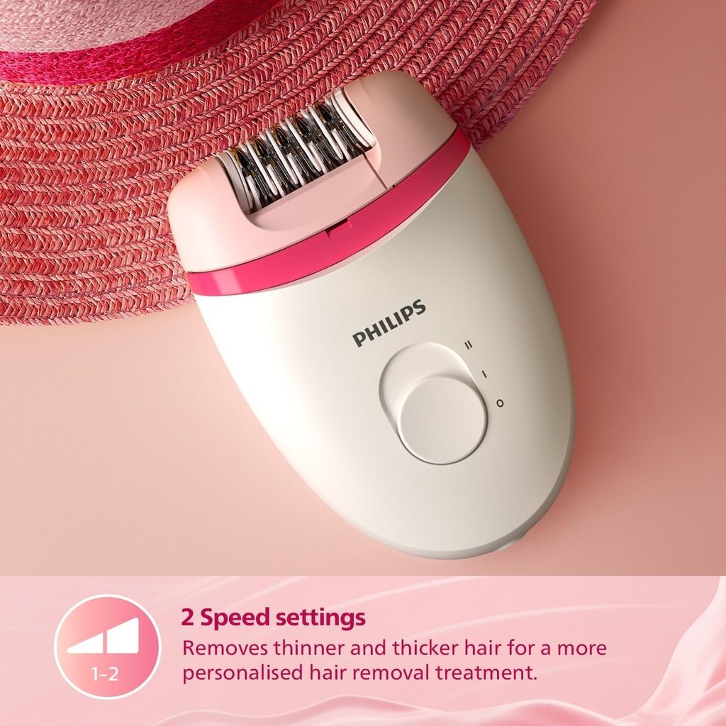Philips Satinelle Essential Epilator with Opti & 4 | BRE275/00