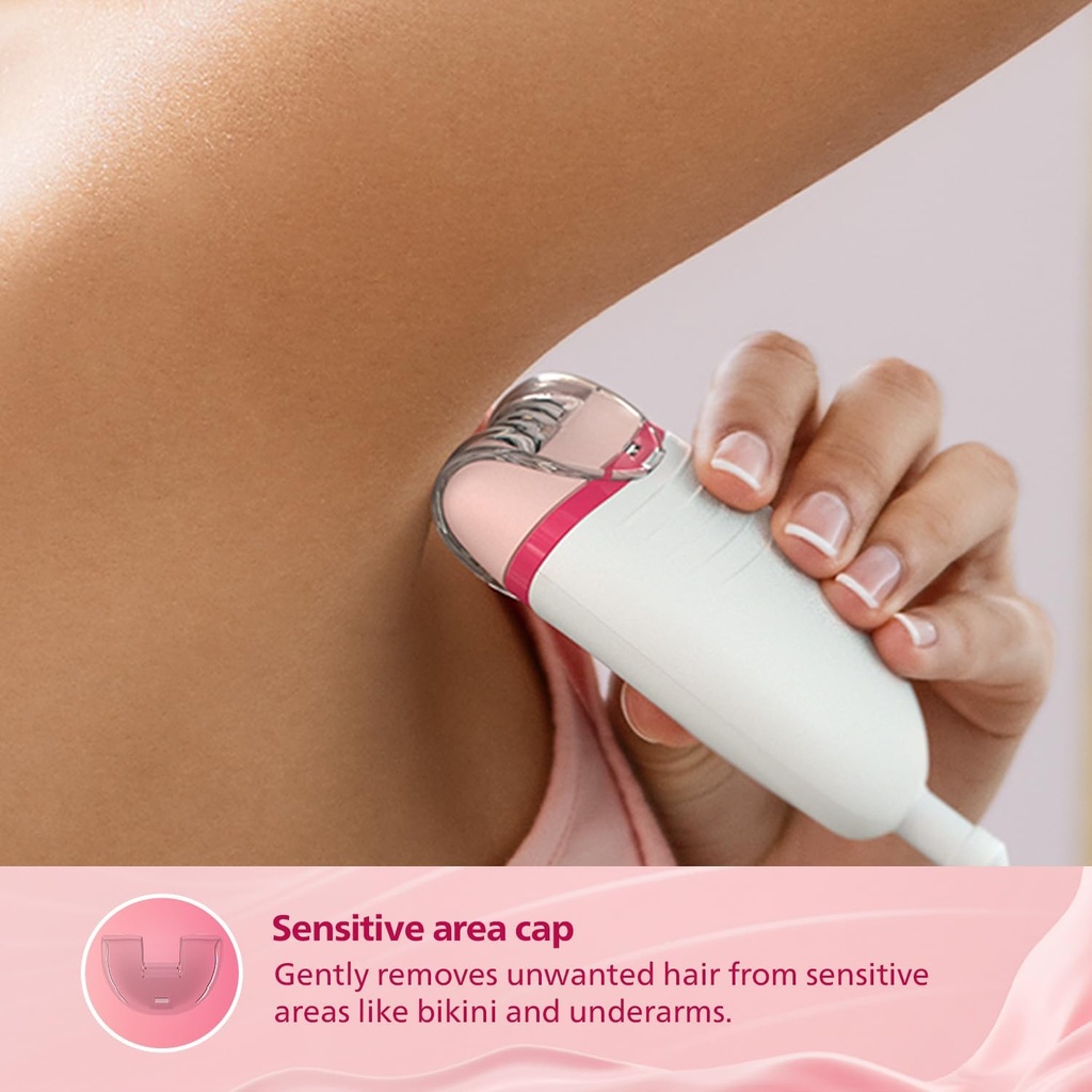 Philips Satinelle Essential Epilator with Opti & 4 | BRE275/00