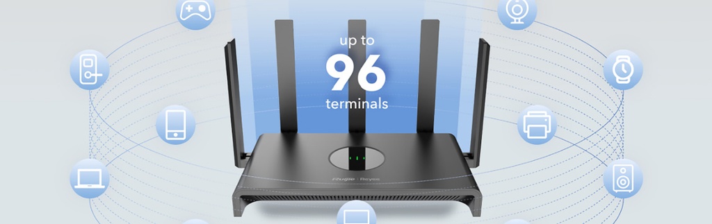 Reyee Dual Band AC 1300Mbps Gigabit Mesh Router | RG-EW1300G