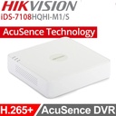Hikvision 8-ch 1080P Mini 1U H.265 AcuSense DVR | IDS-7108HQHI-M1/S