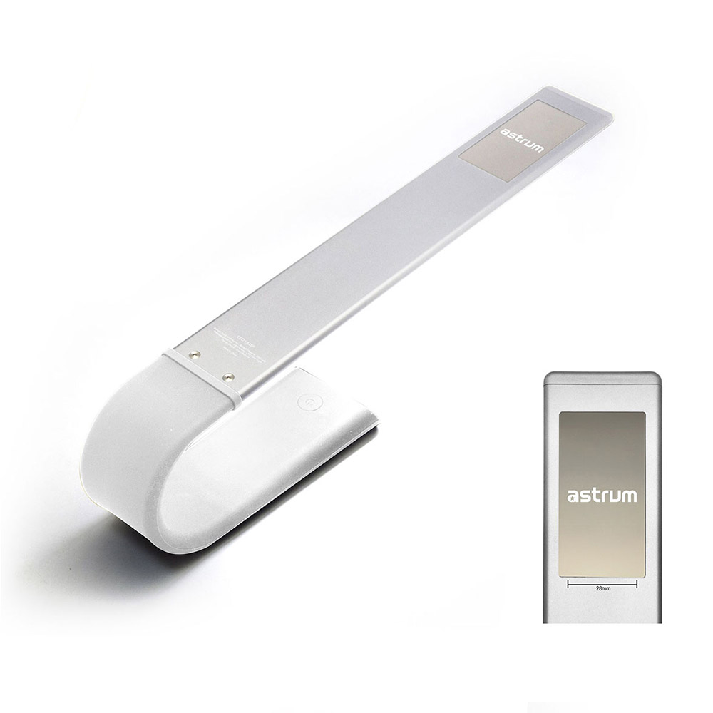 Astrum NL050 Led Table Lamp Touch Battery – Silver