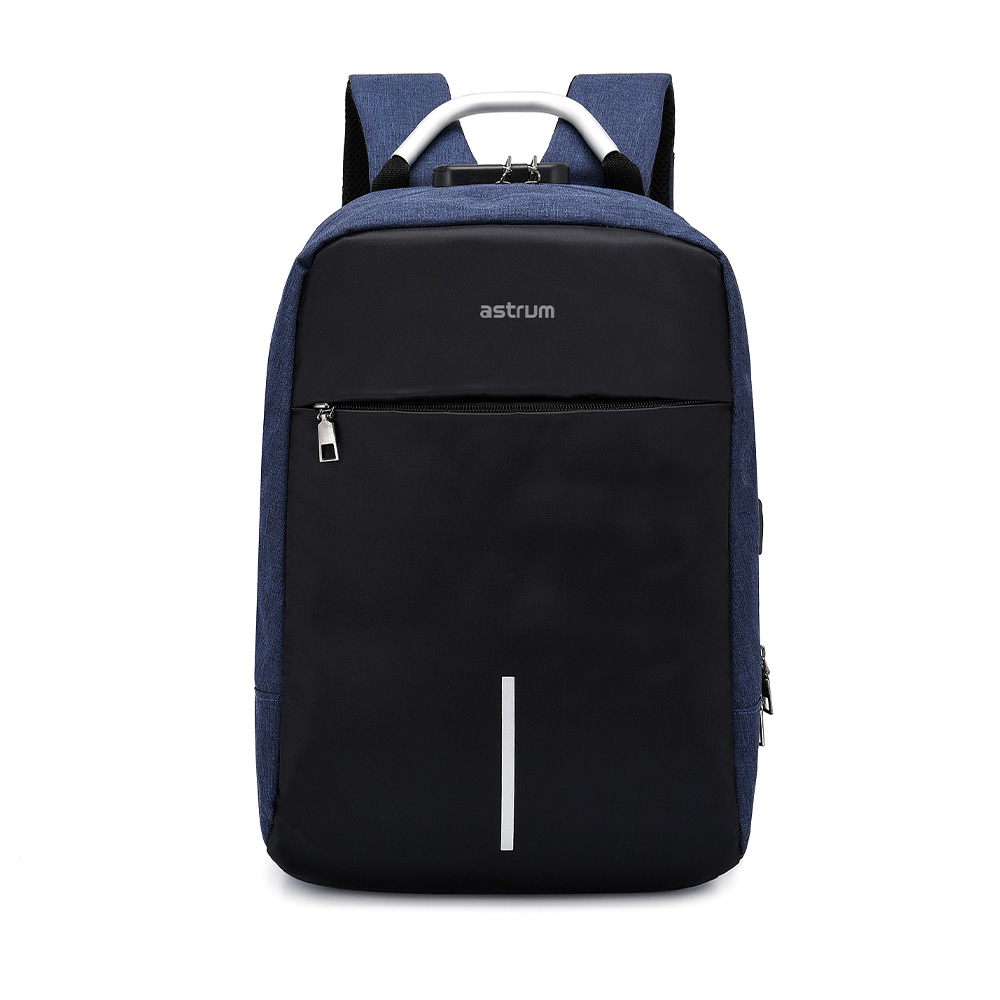 ASTRUM LB220 BACKPACK OXFORD 300D 15″ BLUE/BLACK