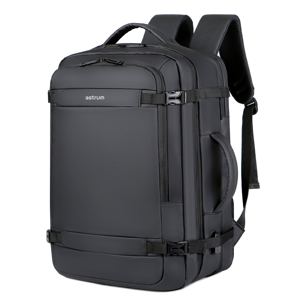 ASTRUM LB310 BACKPACK PU TRAVEL EXPEND BLACK