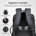 ASTRUM LB310 BACKPACK PU TRAVEL EXPEND BLACK