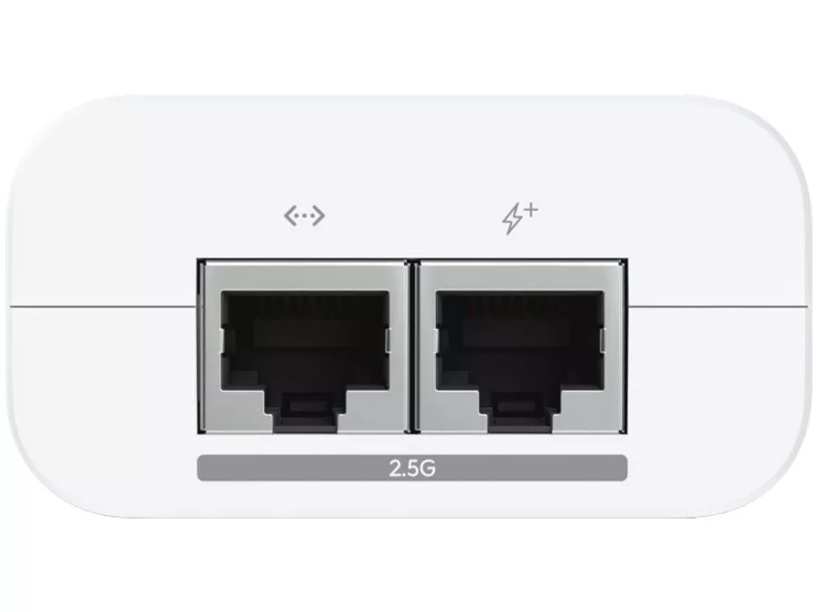 Ubiquiti 2.5Gbps 48V 30W PoE Adapter with No Cable | UACC-PoE+-2.5G