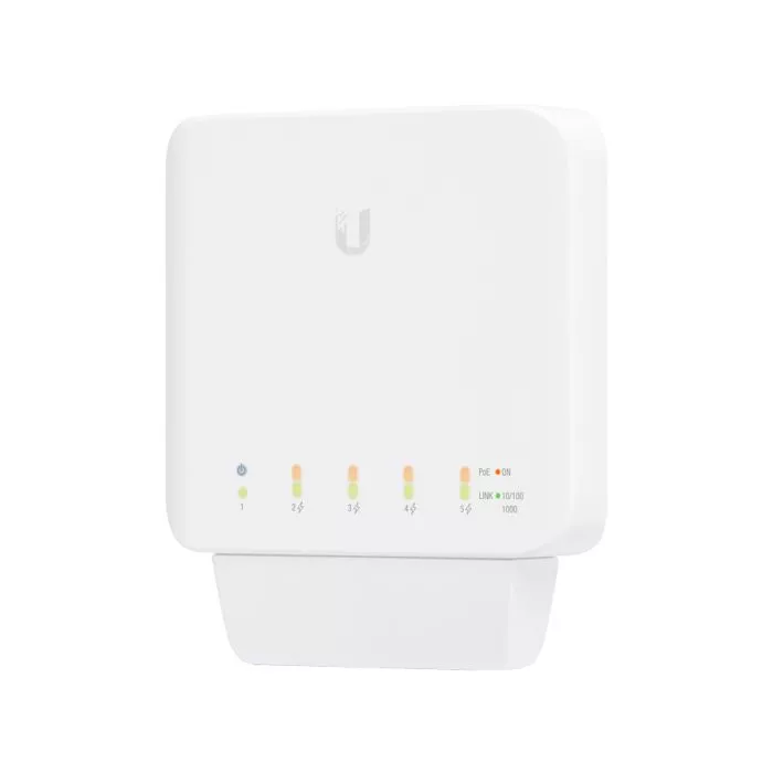 Ubiquiti UniFi Flex Switch 5 Port Gigabit 1PoE In 4PoE Out | USW-Flex