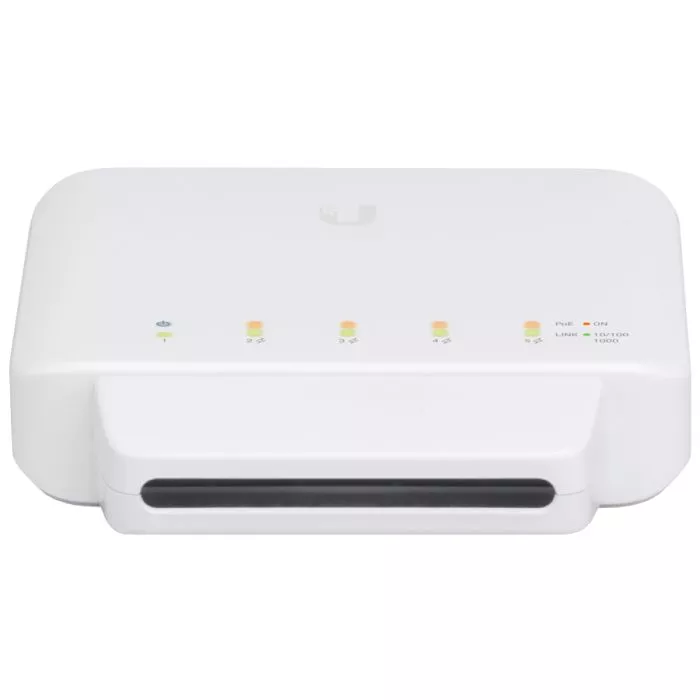 Ubiquiti UniFi Flex Switch 5 Port Gigabit 1PoE In 4PoE Out | USW-Flex