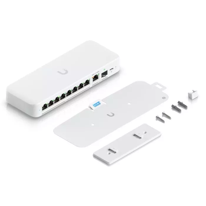 Ubiquiti UniFi Flex 2.5G 8 Port 2.5G with 10G Combo Uplink | USW-Flex-2.5G-8
