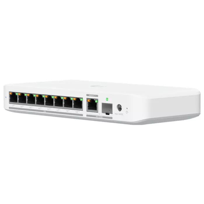 Ubiquiti UniFi Flex 2.5G PoE 8 Port PoE with 10G Combo Uplink | USW-Flex-2.5G-8-PoE