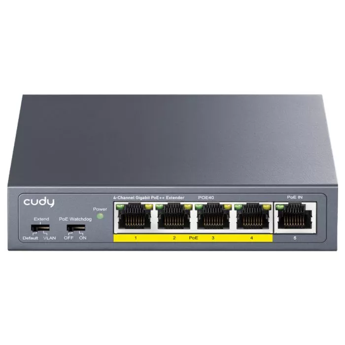 Cudy 4 Port Gigabit PoE 1x PoE Input 60W Switch | POE40
