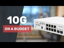 MikroTik SwOS Lite Cloud Smart Switch 8 Port Gigabit 2SFP+ PoE Input | CSS610-8G-2S+IN