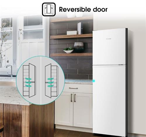 HISENSE 154L FRIDGE TOP FREEZER WHITE | H225TWH