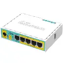 MikroTik hEX PoE Lite 5 Port Ethernet 4 PoE Router | RB750UPr2
