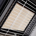 Salton SGH14 3 Ceramic Panel Infrared Gas Heater Black | SGH14