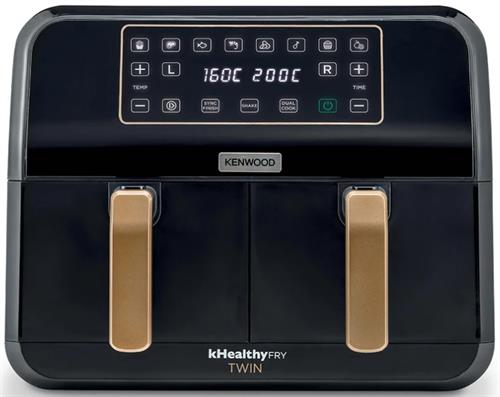 Kenwood Dual K Healthy Fry Airfryer Black | HFP70.000BK