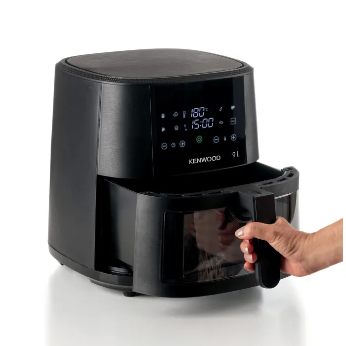 Kenwood 9 Litre Airfryer and Grill with Window |  HFG92.000BK