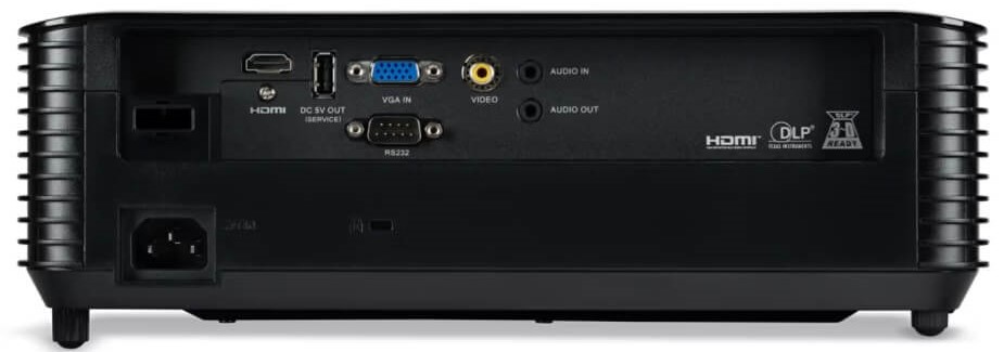 Acer X1128i Data Projector 4500 ANSI Lumens DLP SVGA 3D | MR.JTU11.004