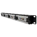 Linkbasic 24 Port Cat6 Rack Mount Patch Panel