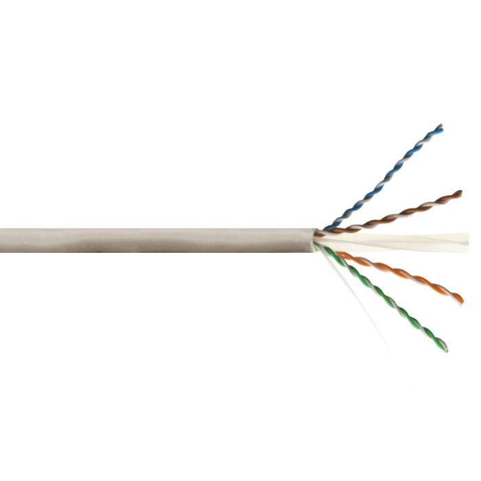 Linkbasic 305M Drum Cat6a Solid Grey UTP Cable