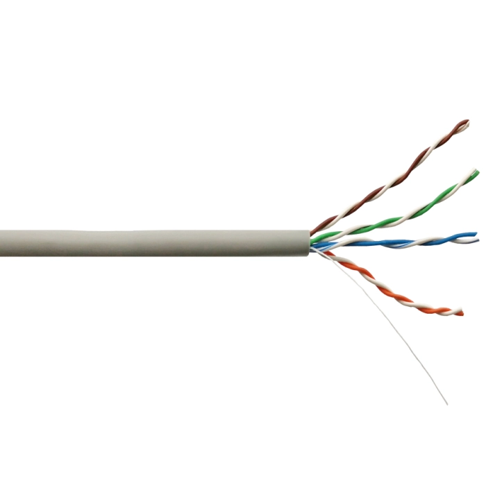 Scoop 500m Drum Cat5e CCA Grey UTP Cable
