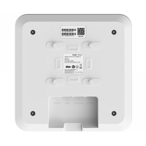 Reyee Wi-Fi 6 1775Mbps Ceiling Access Point | RG-RAP2260-G