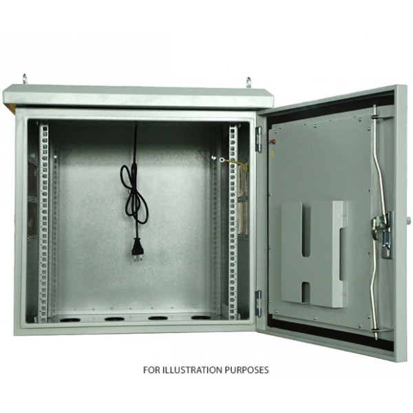 UltraLAN 12U Outdoor Wall Mount Network Cabinet | CAB-C-64512OD