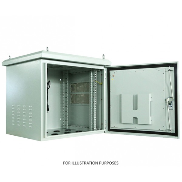 UltraLAN 12U Outdoor Wall Mount Network Cabinet | CAB-C-64512OD