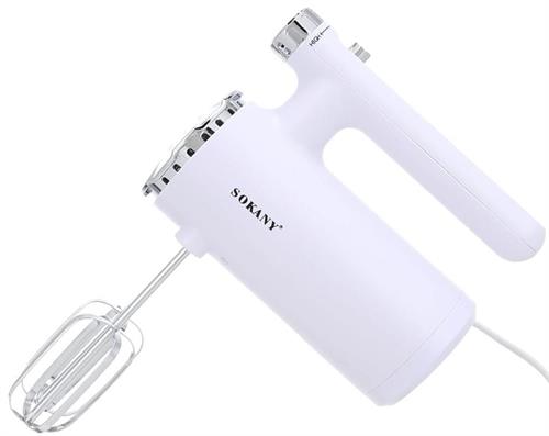 Sokany Electric Hand Mixer and Blender White | CSY-SK-6626WHT