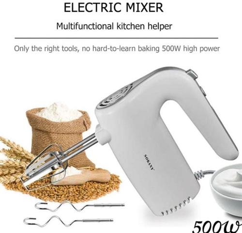 Sokany Hand Mixer White 500w | CSY-LH-956