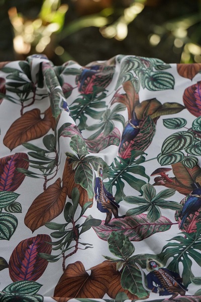 Out Of Africa Litchi Orchard Serenity Printed Cotton Fabric (280cm Wide) (copy)