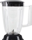 Mellerware 1L 300w Jug Blender Black ABS – 1L Plastic Jar | 62100BK