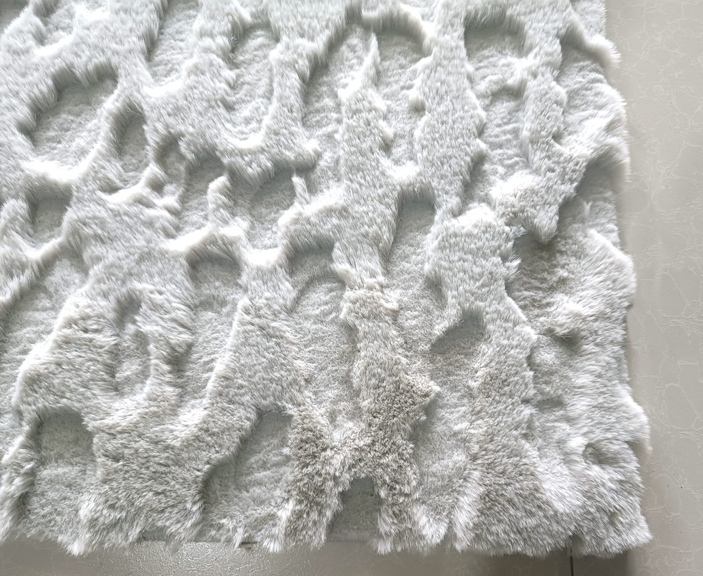 Silkhouse Ultra Plush Underfelt Grey Rug 290×390 cm Abstract Low Pile (copy)