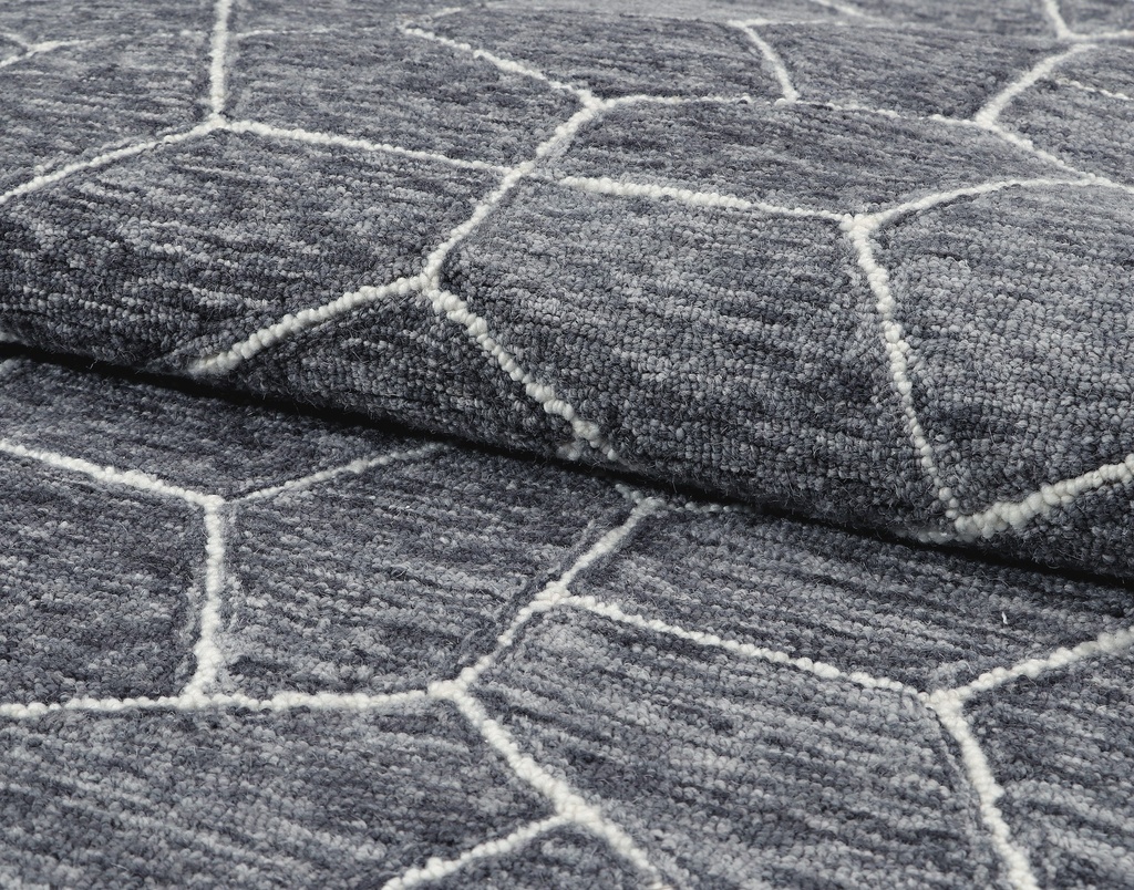 Silkhouse Rug Affection Chinchilla Abstract Low Pile Indoor Rug