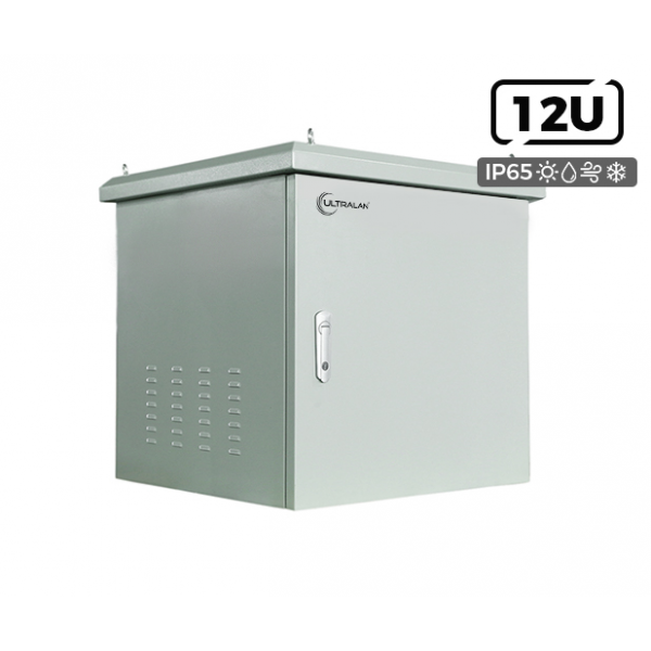 UltraLAN 12U Outdoor Wall Mount Network Cabinet | CAB-C-64512OD