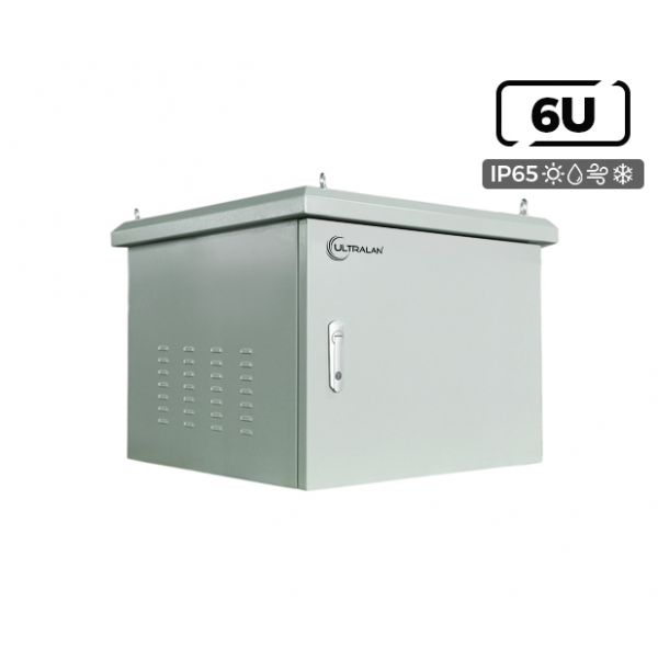 UltraLAN 6U Outdoor Wall Mount Network Cabinet | CAB-C-64506OD