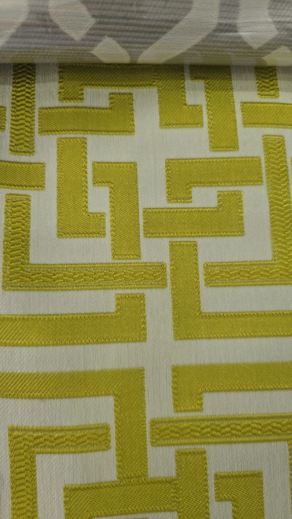 River Fabric’s Maze Runner in Chartreuse