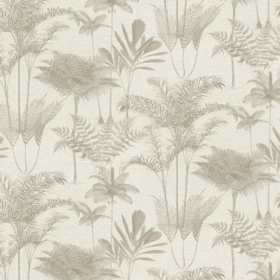 Silkhouse Casa Mila - Osmunda Wallpaper in Stone