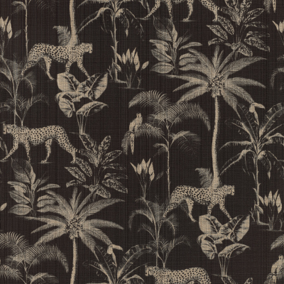 Silkhouse Casa Mila - Safari Wallpaper in Midnight Glow