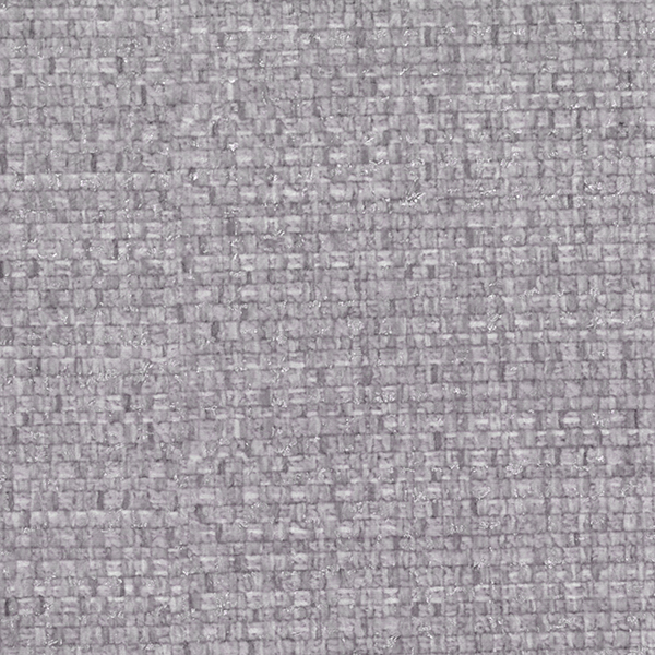 Broadwalk - Glitterati Foil-Printed Check Upholstery Fabric in Oyster (142cm Wide)