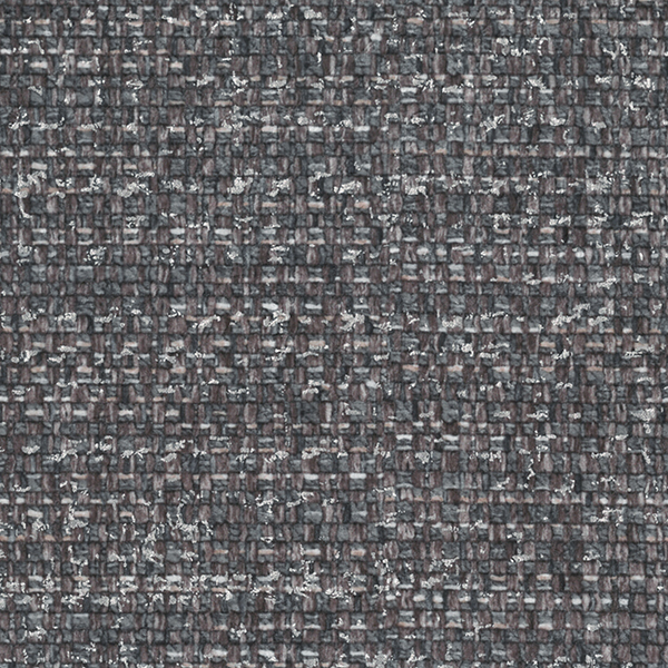 Broadwalk - Glitterati Foil-Printed Check Upholstery Fabric in Storm (142cm Wide)