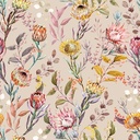 Out Of Africa Karoo Golden Sand Printed Cotton Fabric (280cm Wide)