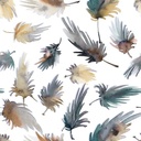 Out Of Africa Litchi Bloom Serenity Printed Cotton Fabric (280cm Wide)