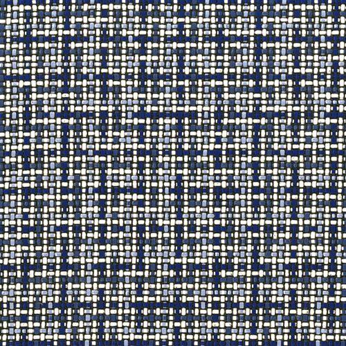 St Tropez Outdoor Byblos Bleu Textured Jacquard Fabric (140cm Wide)